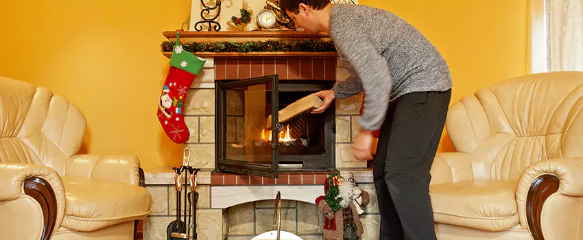 Gas to Wood-Burning Fireplace Conversion Services in Bellevue, Washington