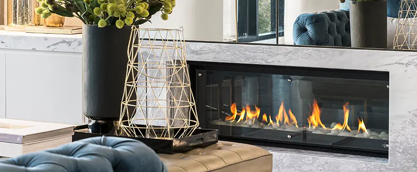 Custom Fireplace Crystals in Bellevue, Washington
