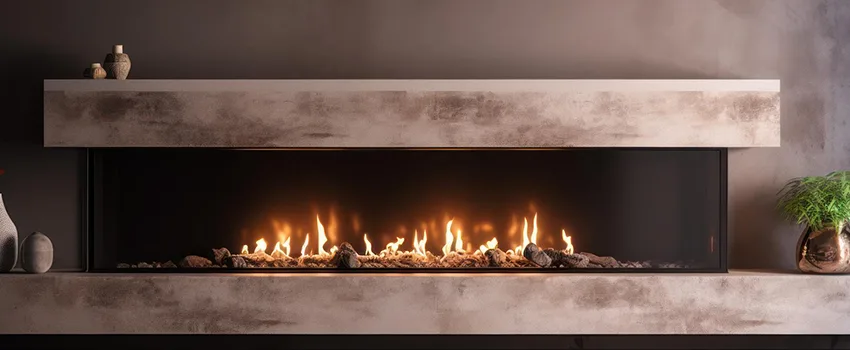 Gas Refractory Fireplace Logs in Bellevue, WA