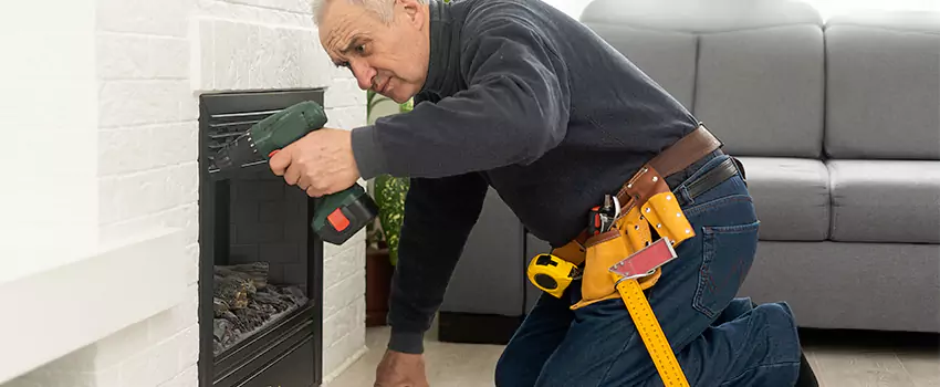 New Indoor Fireplace Installation in Bellevue, Washington