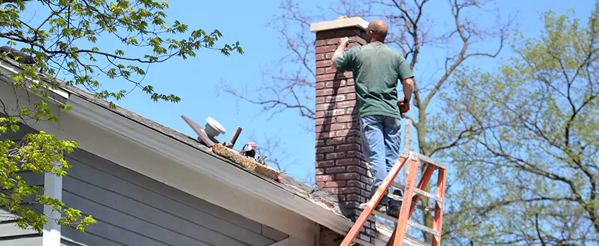 Vinyl and PVC Chimney Flashing Installation in Bellevue, WA