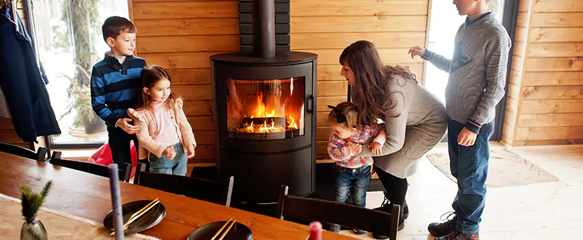 Jøtul Gas Fireplace Inspection Service in Bellevue, Washington