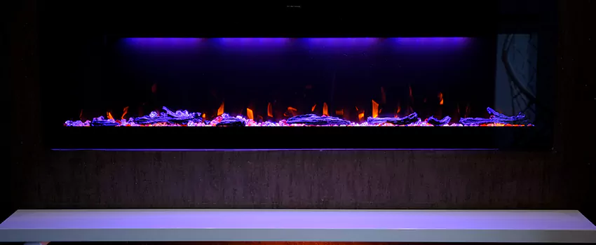 Dynamic Flame Color Fireplace Installation in Bellevue, WA